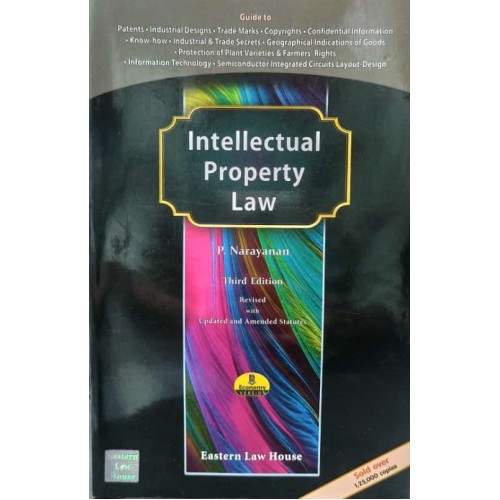 Eastern Law House's Intellectual Property Law (IPR) for Law Students by P. Narayanan